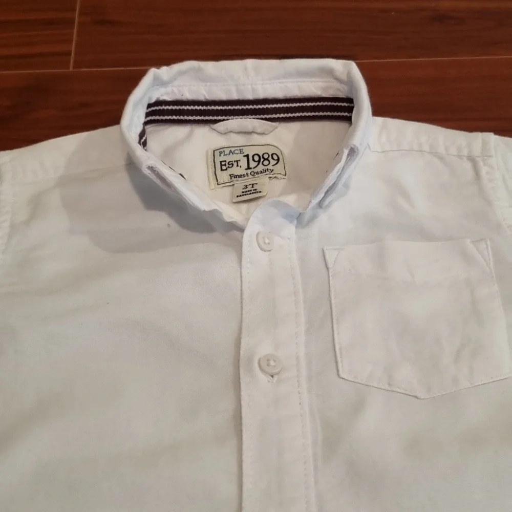 The Children's Place Button Down White Size 3T